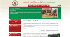 Desktop Screenshot of en.espasoule.com